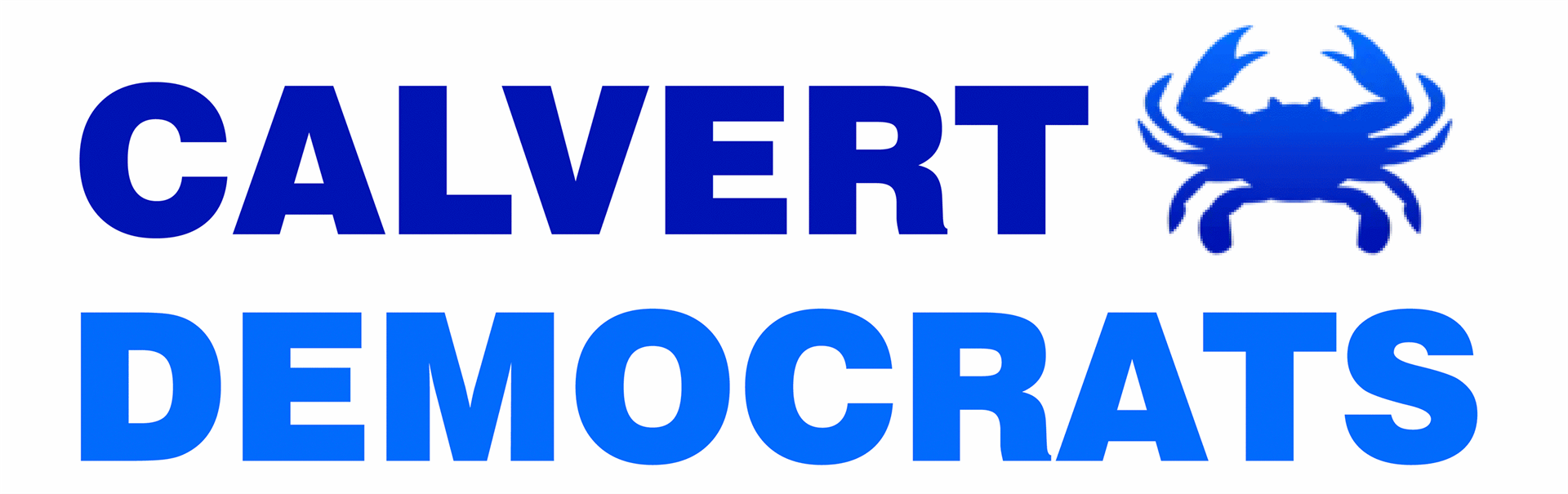 Calvert Democrats crab logo
